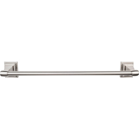 Top Knobs STK6BSN: 18" cc Stratton Single  Towel Bar - Brushed Satin Nickel