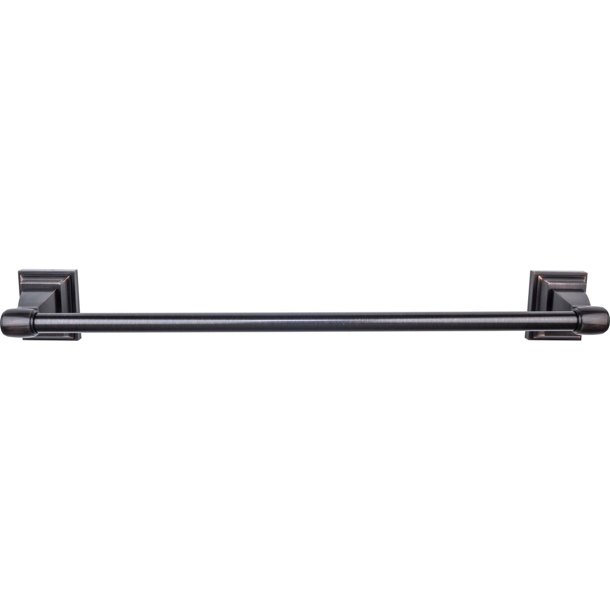 Top Knobs STK8TB: 24" cc Stratton Single Towel Bar - Tuscan Bronze