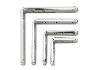 Sugatsune SU-A90/M: 90mm Angle Bracket - Mirror Stainless Steel