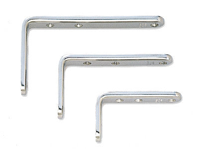 Sugatsune SU-B50/M: 50mm Angle Bracket - Mirror Stainless Steel
