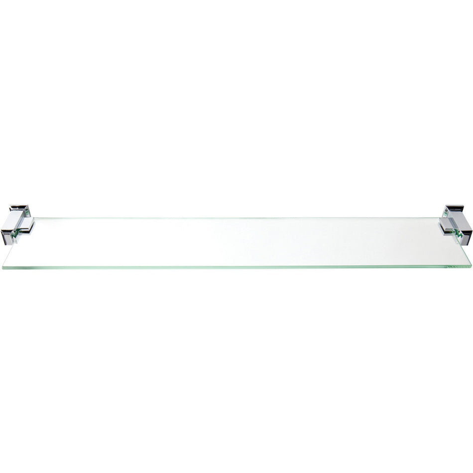 Atlas SUTSF-CH: 24" cc Sutton Place Bath Shelf - Polished Chrome
