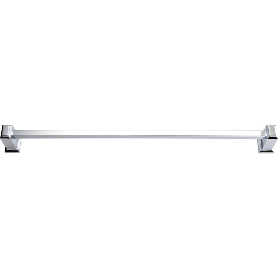 Atlas SUTTB18-CH: 18" cc Sutton Place Single Towel Bar - Polished Chrome