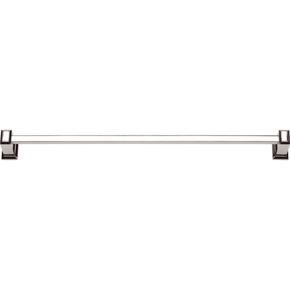 Atlas SUTTB18-PN: 18" cc Sutton Place Single Towel Bar - Polished Nickel