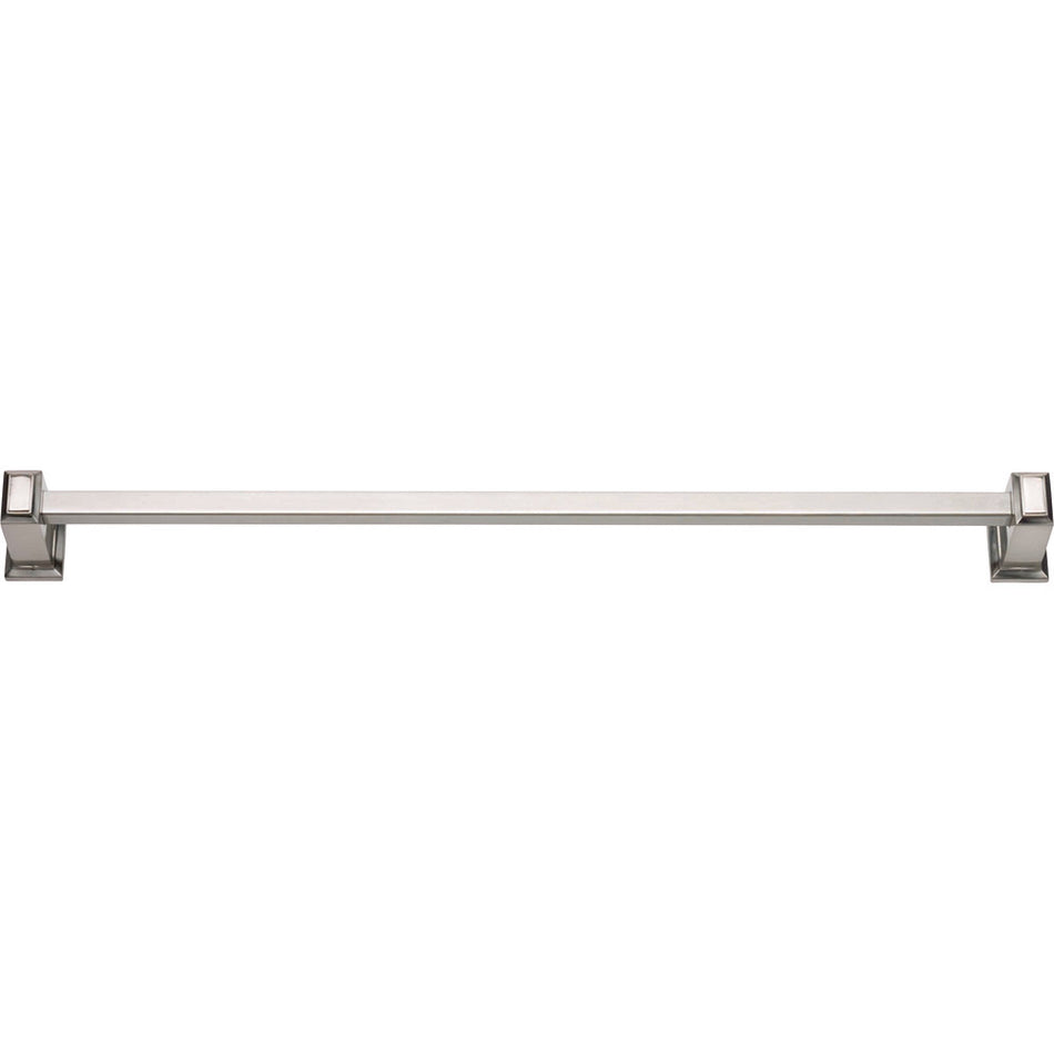 Atlas SUTTB24-BRN: 24" cc Sutton Place Single Towel Bar - Brushed Nickel