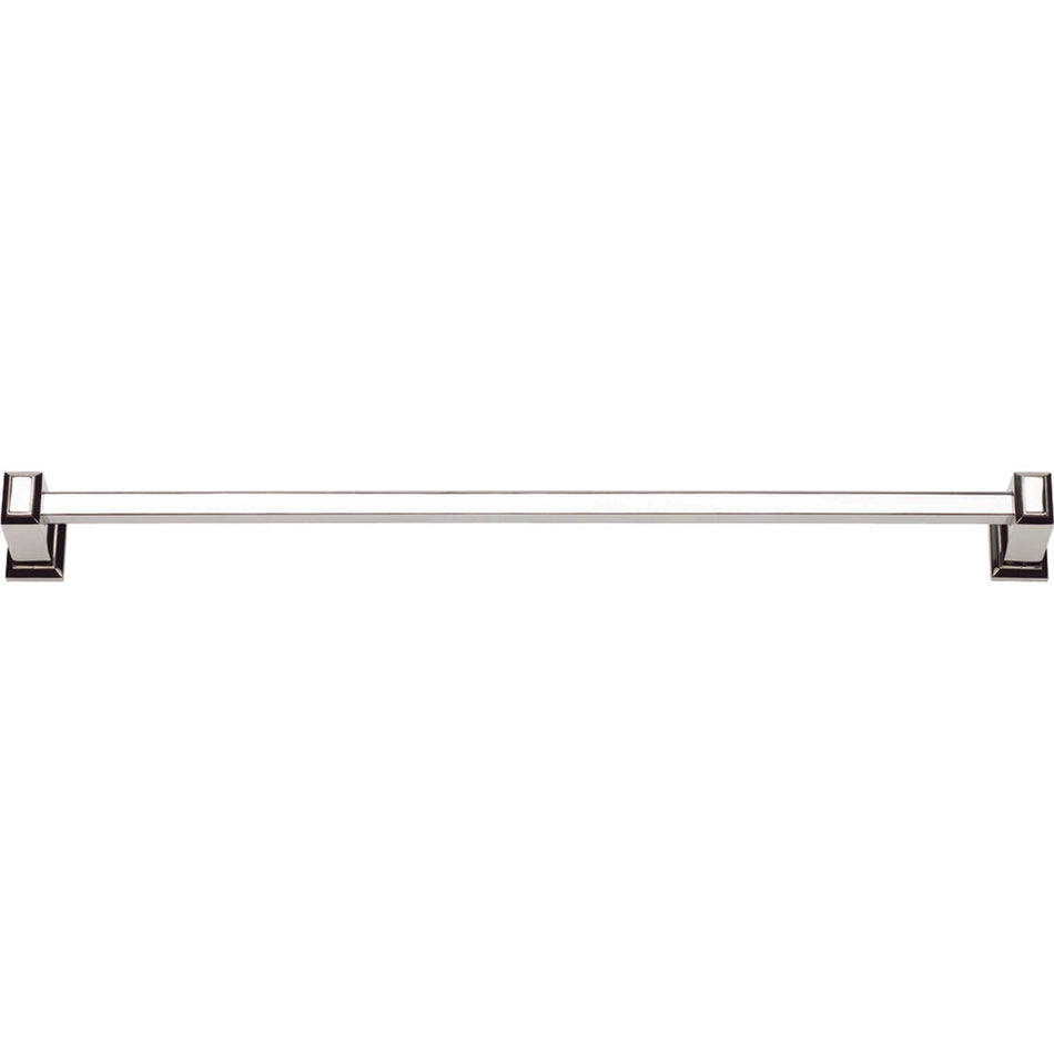 Atlas SUTTB24-PN: 24" cc Sutton Place Single Towel Bar - Polished Nickel
