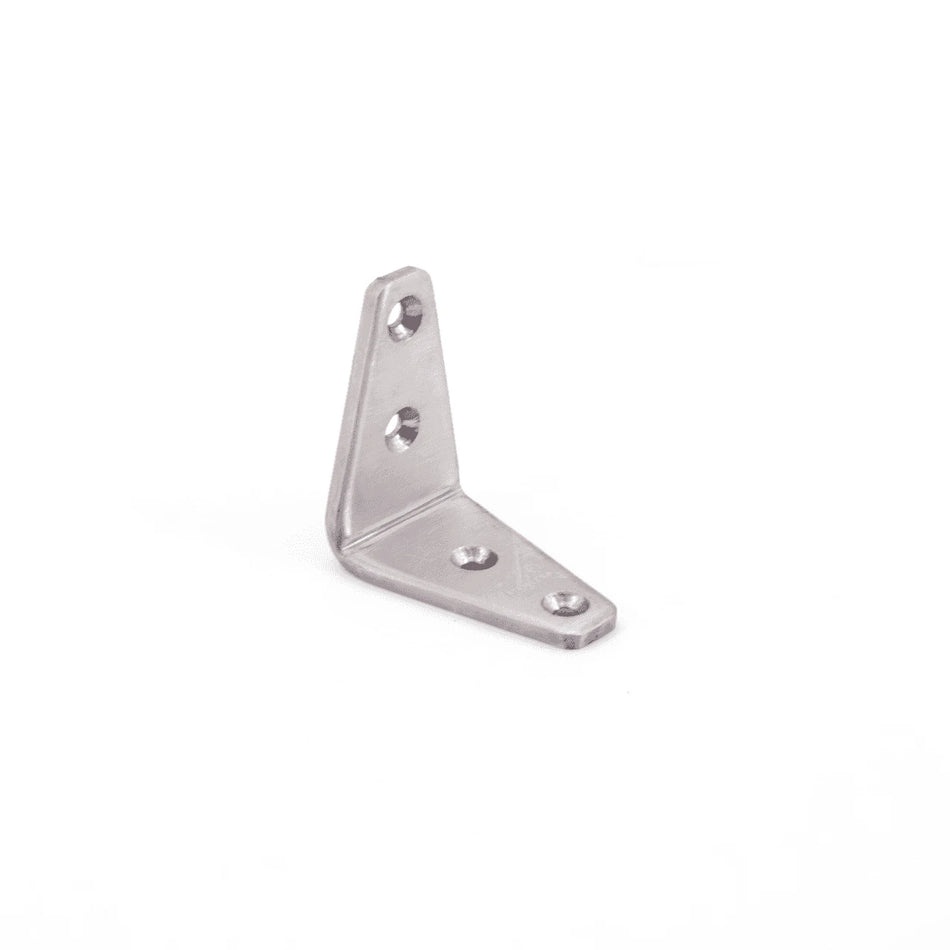 Sugatsune SV-40/S: 40mm Angle Bracket - Satin Stainless Steel