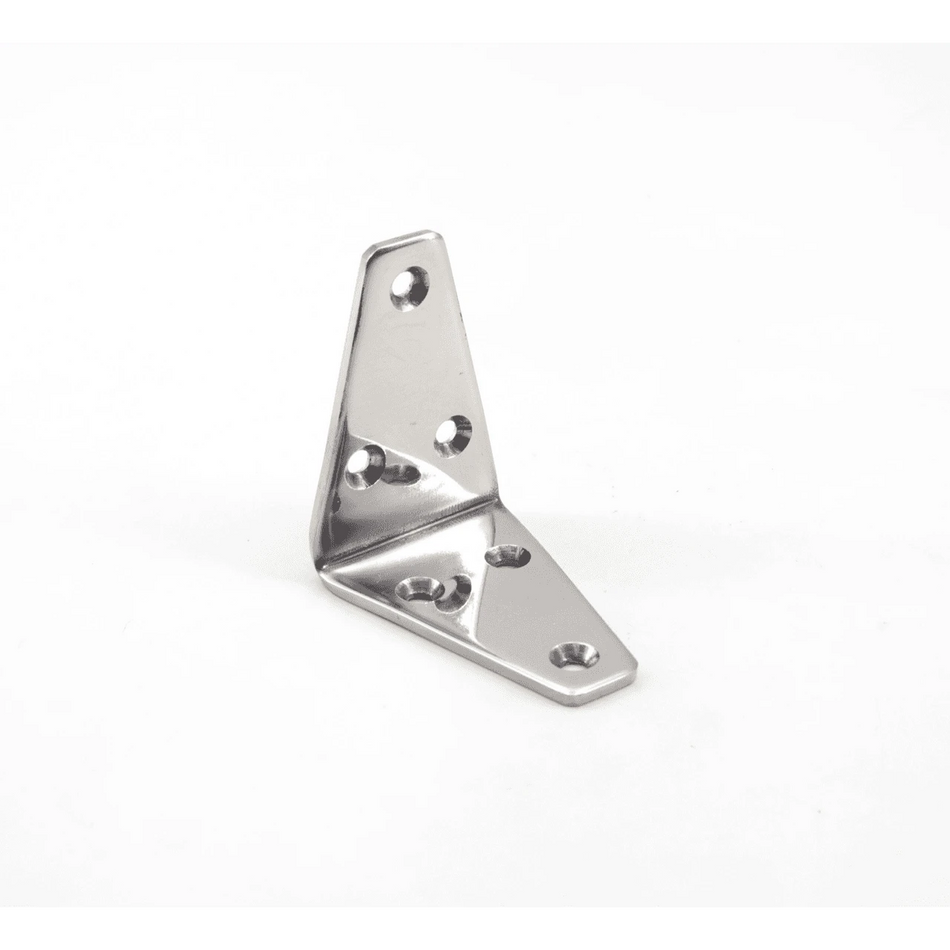 Sugatsune SV-55/M: 55mm Angle Bracket - Mirror Stainless Steel