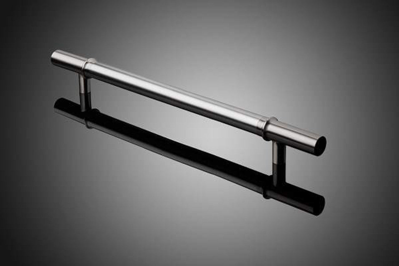 6" to 18" Sextant 1200 Series Door Pull Grip - Stippled Stainless Steel