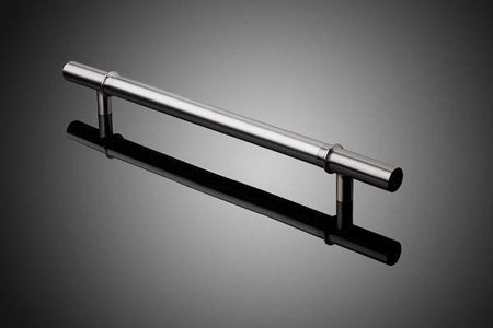 18-1/4" to 24" Sextant 1500 Series Door Pull Grip - Stippled Stainless Steel