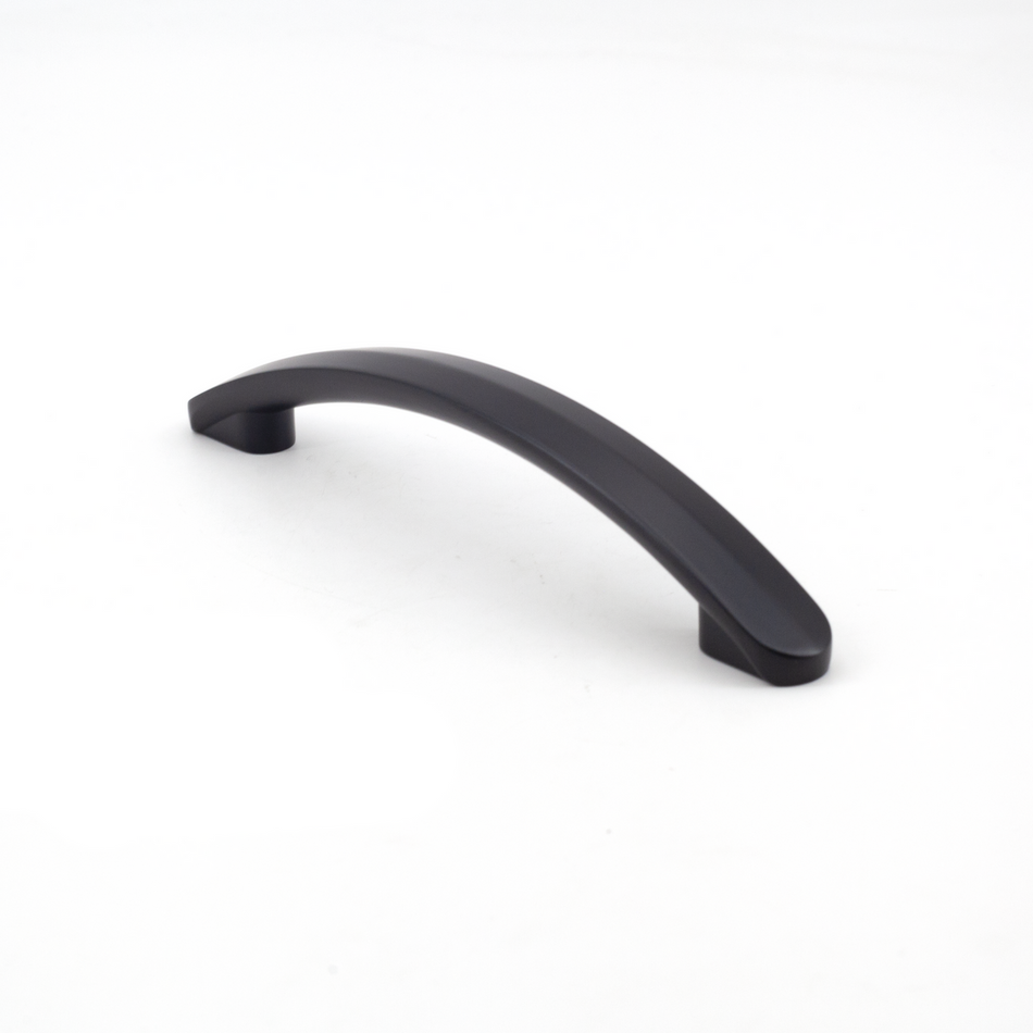 Sugatsune SYH-128BL-M4: 128mm cc Curved Handle - Black