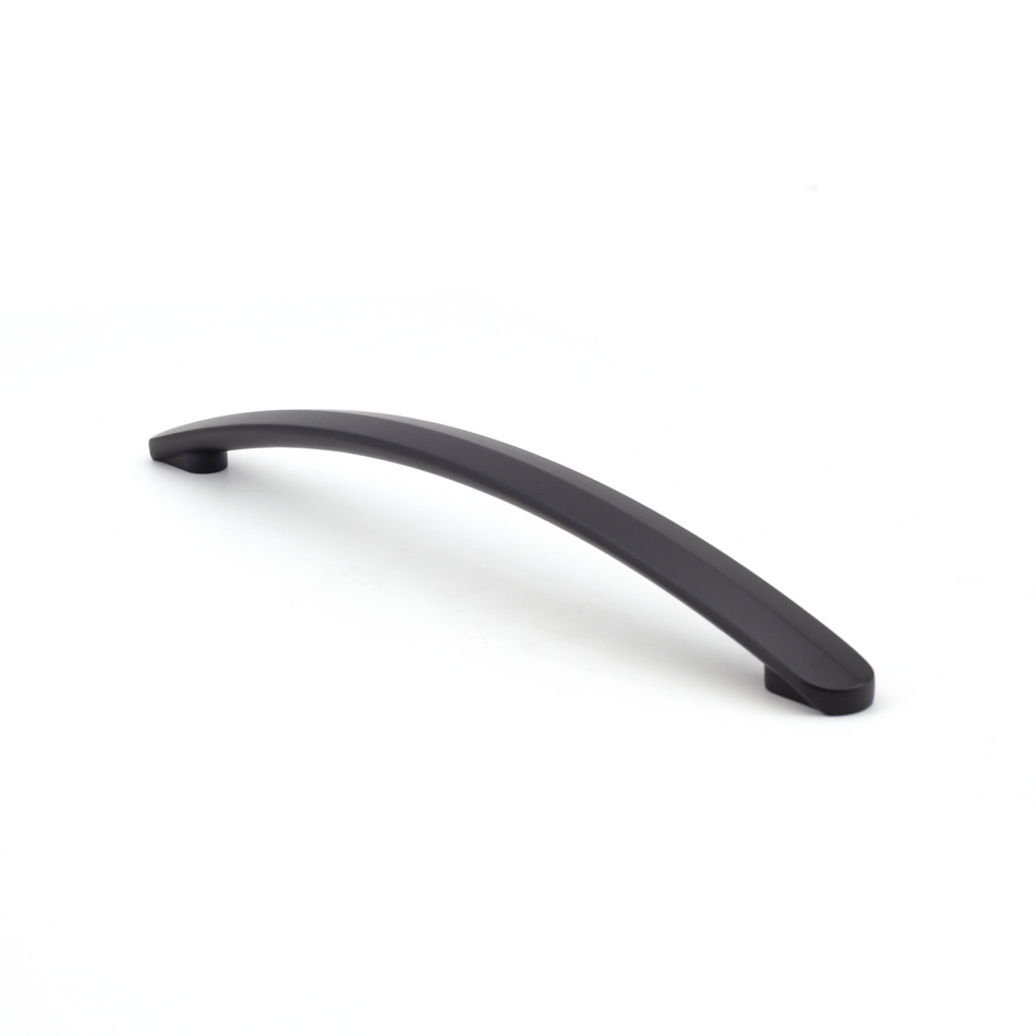 Sugatsune SYH-224BL-M4: 224mm cc Curved Handle - Black