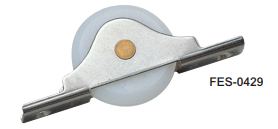 Sugatsune FES-0339: 2-2/74mm cc Heavy Duty Ball Bearing Sliding Door Roller