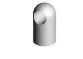 Bullet Standoff for 800 Series Compass Door Pull