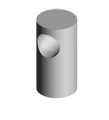 Cylinder Standoff for 800 Series Compass Door Pull