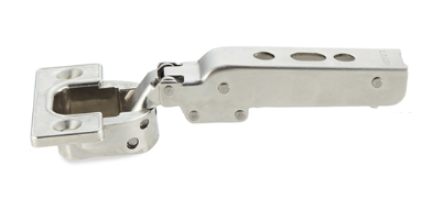 Sugatsune J95-24/25T-NI: 25mm Overlay Heavy Duty Concealed Hinge (free Swing) - Nickel