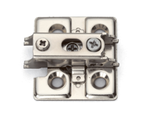 Sugatsune J95-P6T-NI: Mounting Plate for J95 Hinges - Nickel