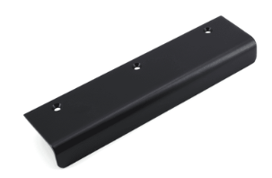 Sugatsune SN-120/BL: 120mm Edge Cabinet Pull - Satin Black