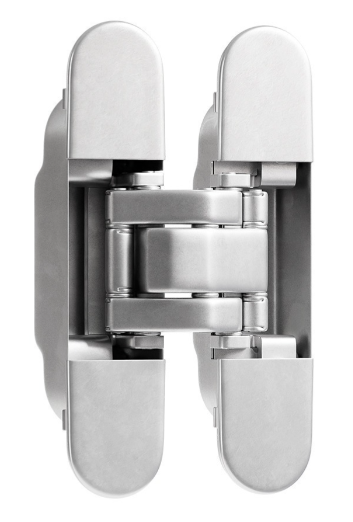 RocYork RYST80-SC: Invisible Door Hinge - Satin Chrome