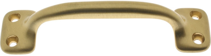 IDH Brass 25042-004: 3-1/2" cc Sash Lift/Door Pull - Satin Brass