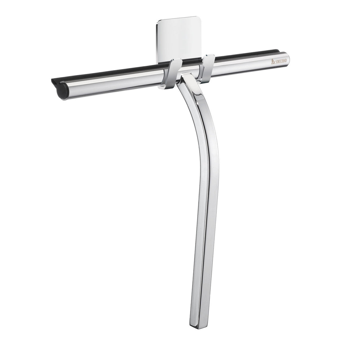Smedbo DK2150: Sideline Shower Squeegee w/Self-Adhesive Hook - Polished Chrome image