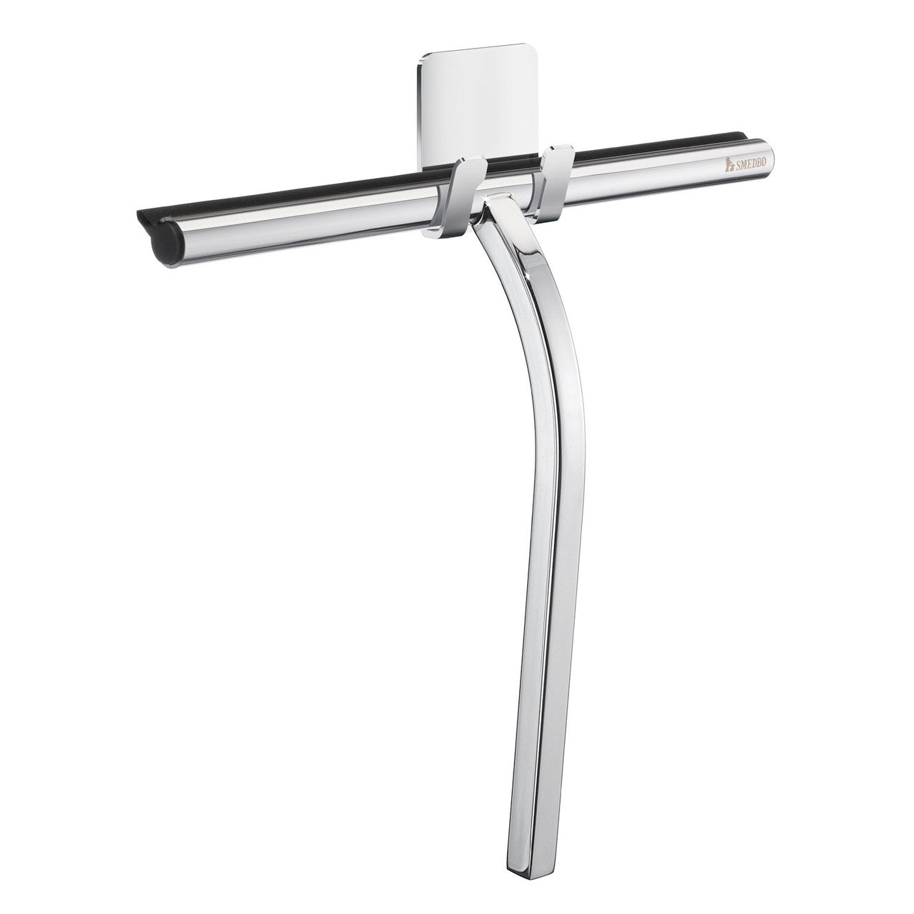 Smedbo DK2150: Sideline Shower Squeegee w/Self-Adhesive Hook - Polished Chrome image