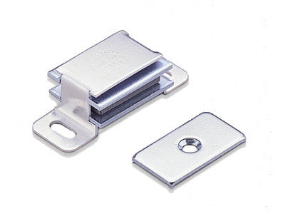 Sugatsune SUPER-88: 46mm Magnetic Catch - Anodized Aluminum/Chromate