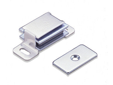 Sugatsune SUPER-88: 46mm Magnetic Catch - Anodized Aluminum/Chromate