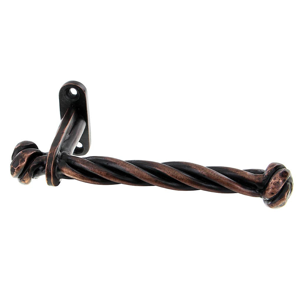Hawk Hill T14SS:  Twist Euro Toilet Paper Holder - Brass