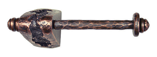 Hawk Hill T24VP:  Glacier Euro Toilet Paper Holder - Vintage Pewter