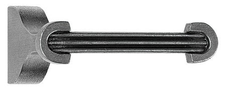 Hawk Hill T84VP:  Ribs Euro Toilet Paper Holder - Vintage Pewter