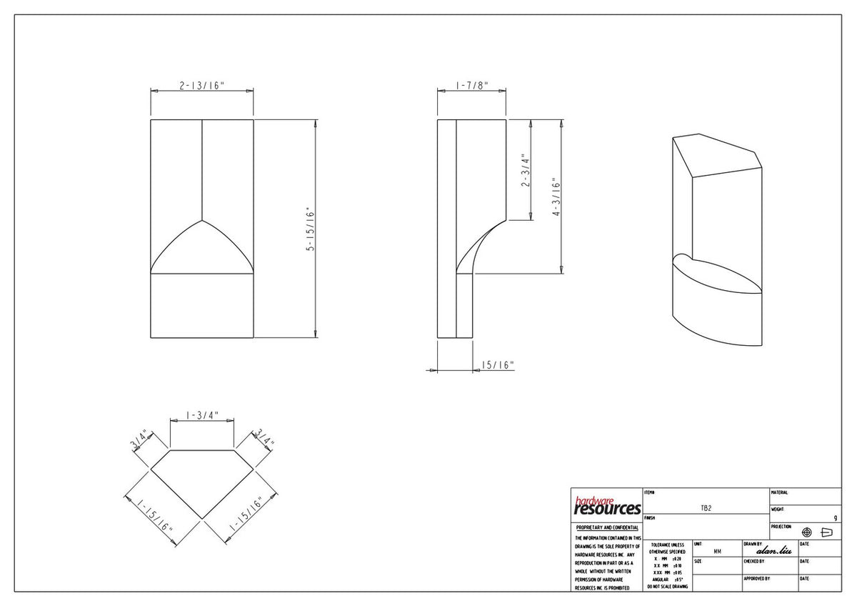 Specification Drawing