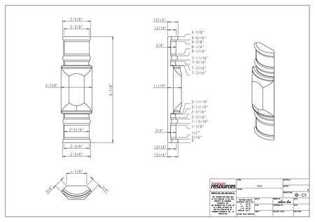Specification Drawing