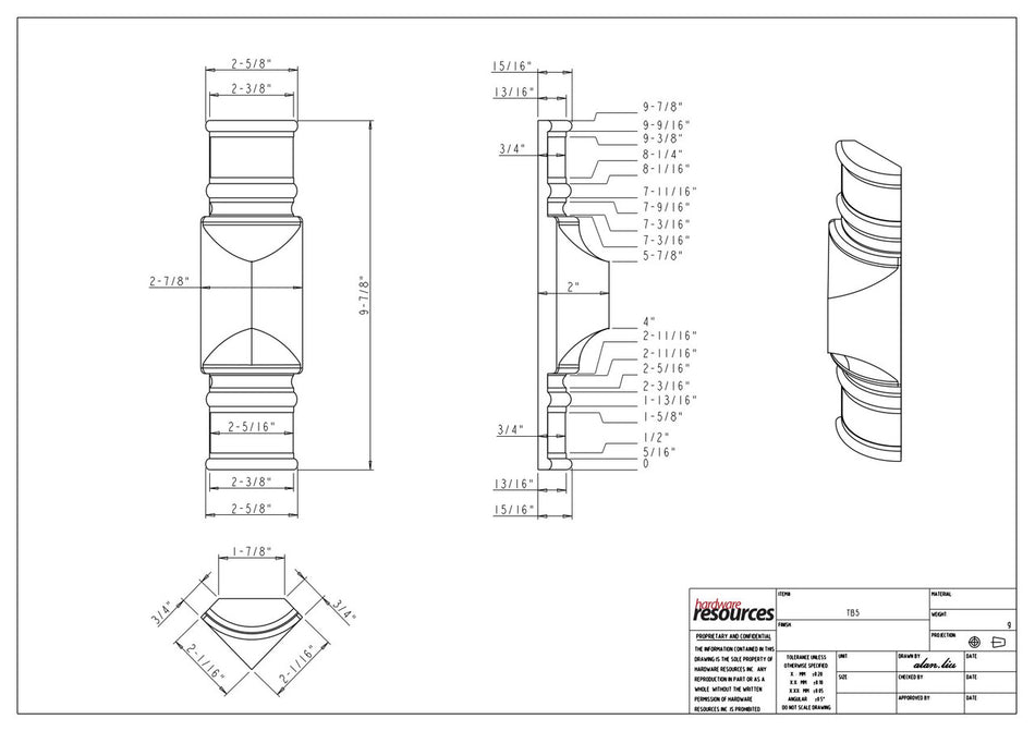Specification Drawing