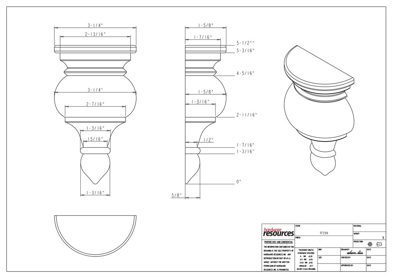 Specification Drawing