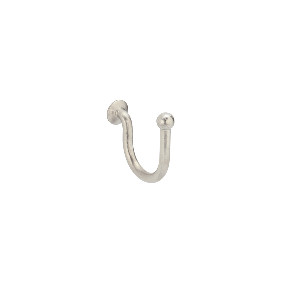 Sugatsune TF-20: 20mm Screw-In Wire Hook - Polished Stainless Steel
