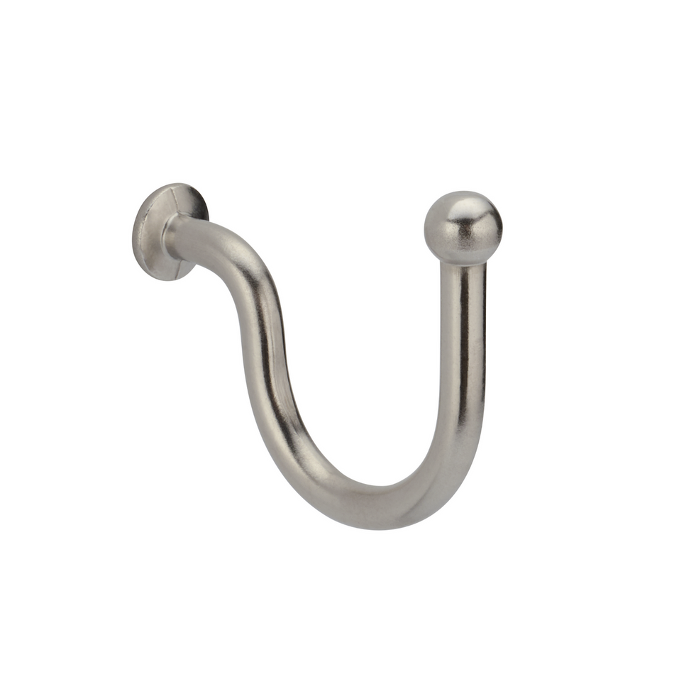 Sugatsune TF-35: 35mm Screw-In Wire Hook - Polished Stainless Steel