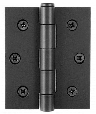 Acorn TJ2BP: 2-1/2 x 3" Butt Hinge w/Button Tip - Smooth Iron