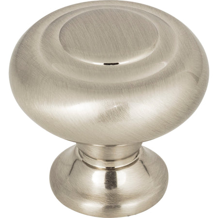 Top Knobs TK1000BSN: 1-1/4" Kent Round Cabinet Knob - Brushed Satin Nickel