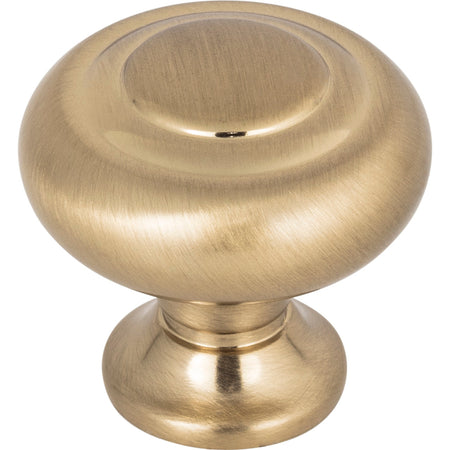 Top Knobs TK1000HB: 1-1/4" Kent Round Cabinet Knob - Honey Bronze