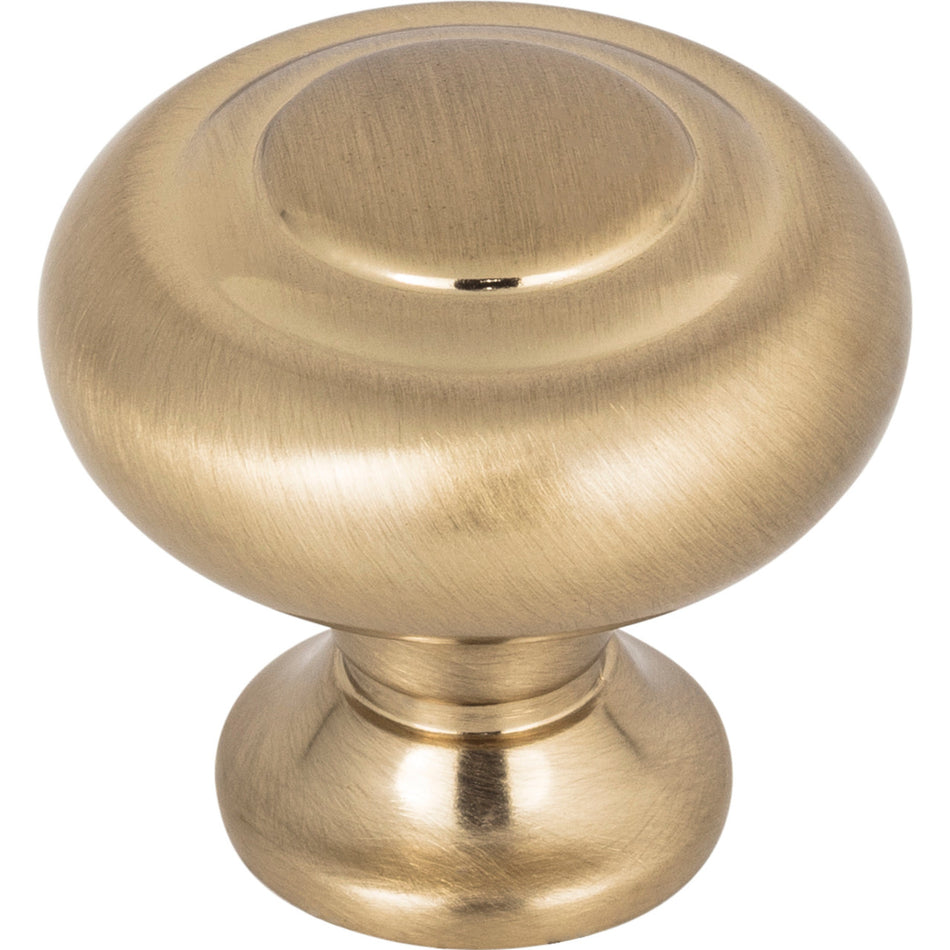 Top Knobs TK1000HB: 1-1/4" Kent Round Cabinet Knob - Honey Bronze
