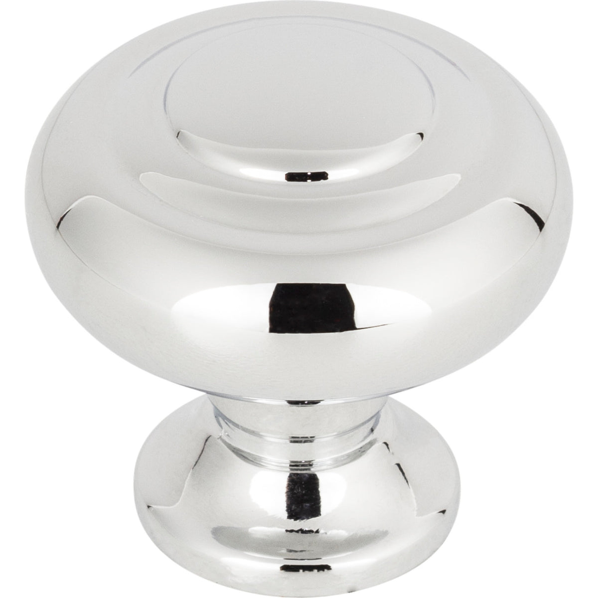 Top Knobs TK1000PC: 1-1/4" Kent Round Cabinet Knob - Polished Chrome