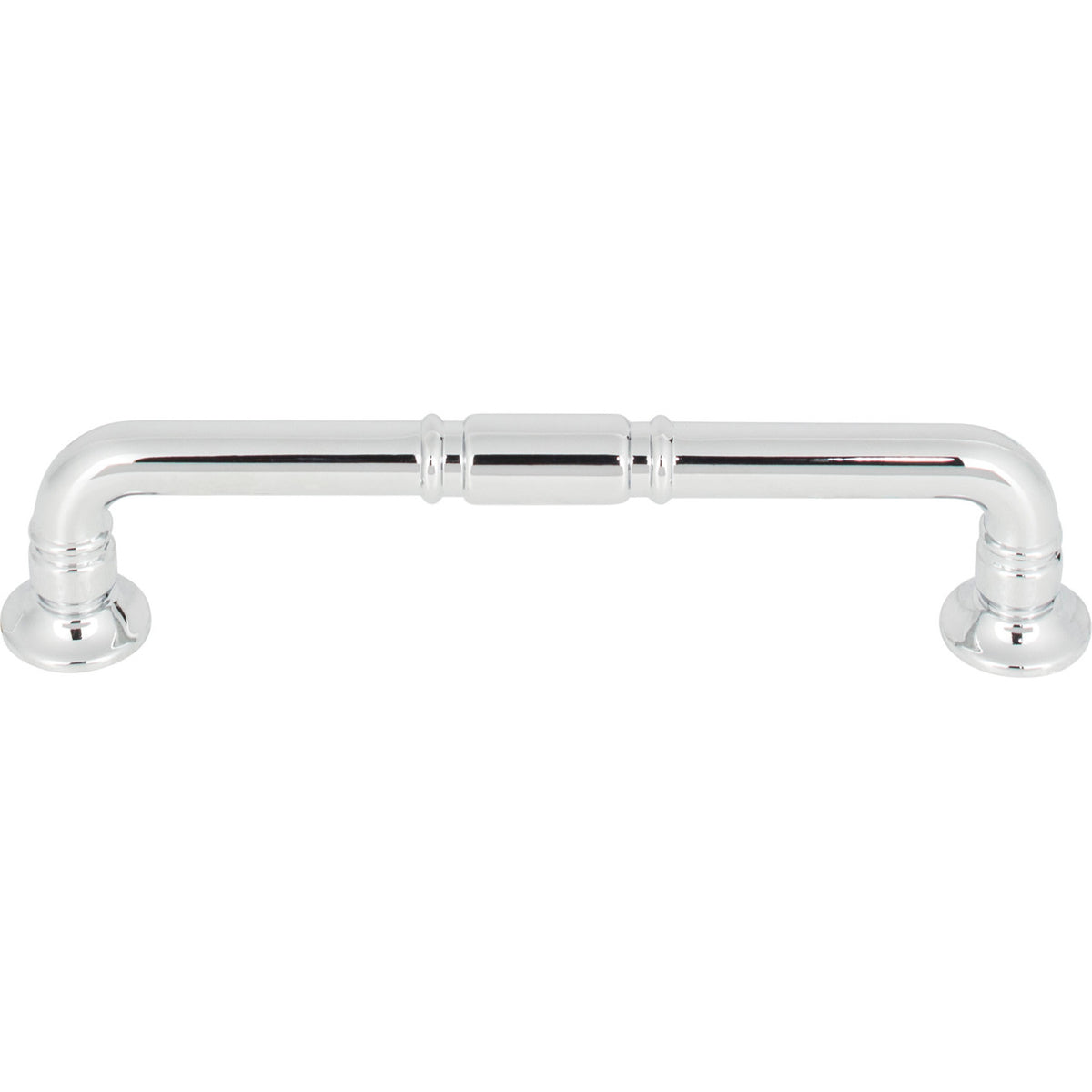 Top Knobs TK1003PC: 5-1/16" cc Kent D-Handle Cabinet Pull - Polished Chrome