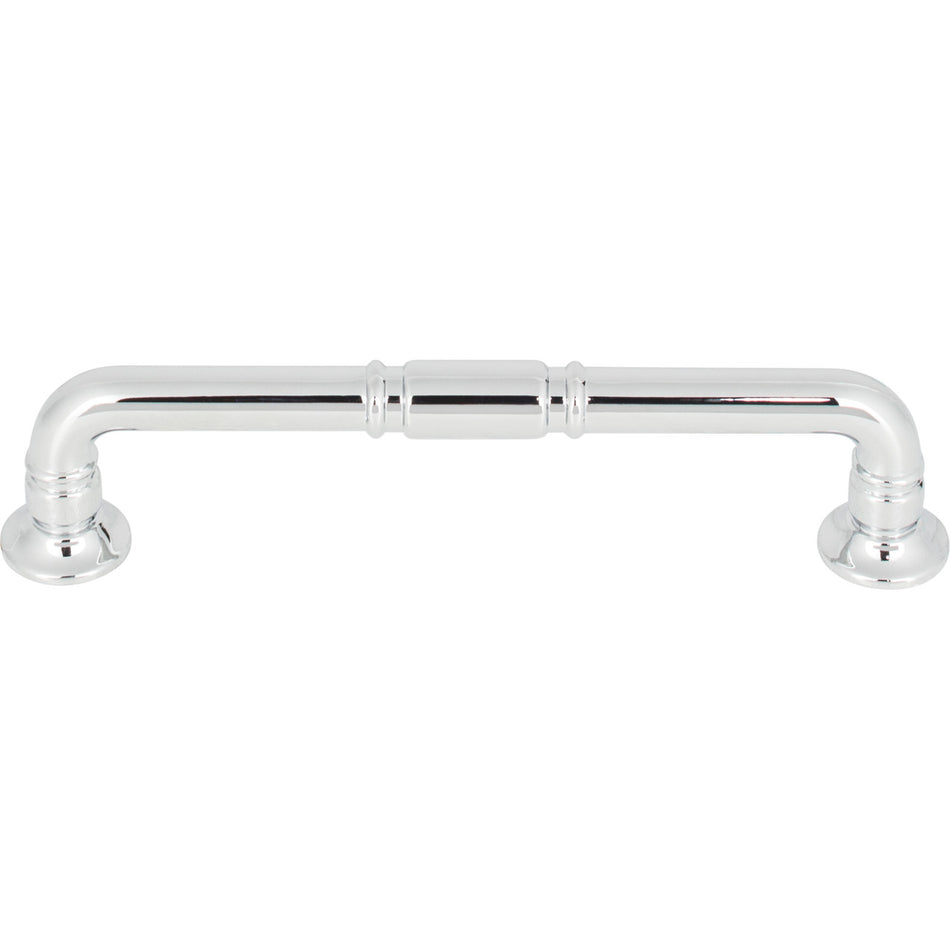 Top Knobs TK1003PC: 5-1/16" cc Kent D-Handle Cabinet Pull - Polished Chrome