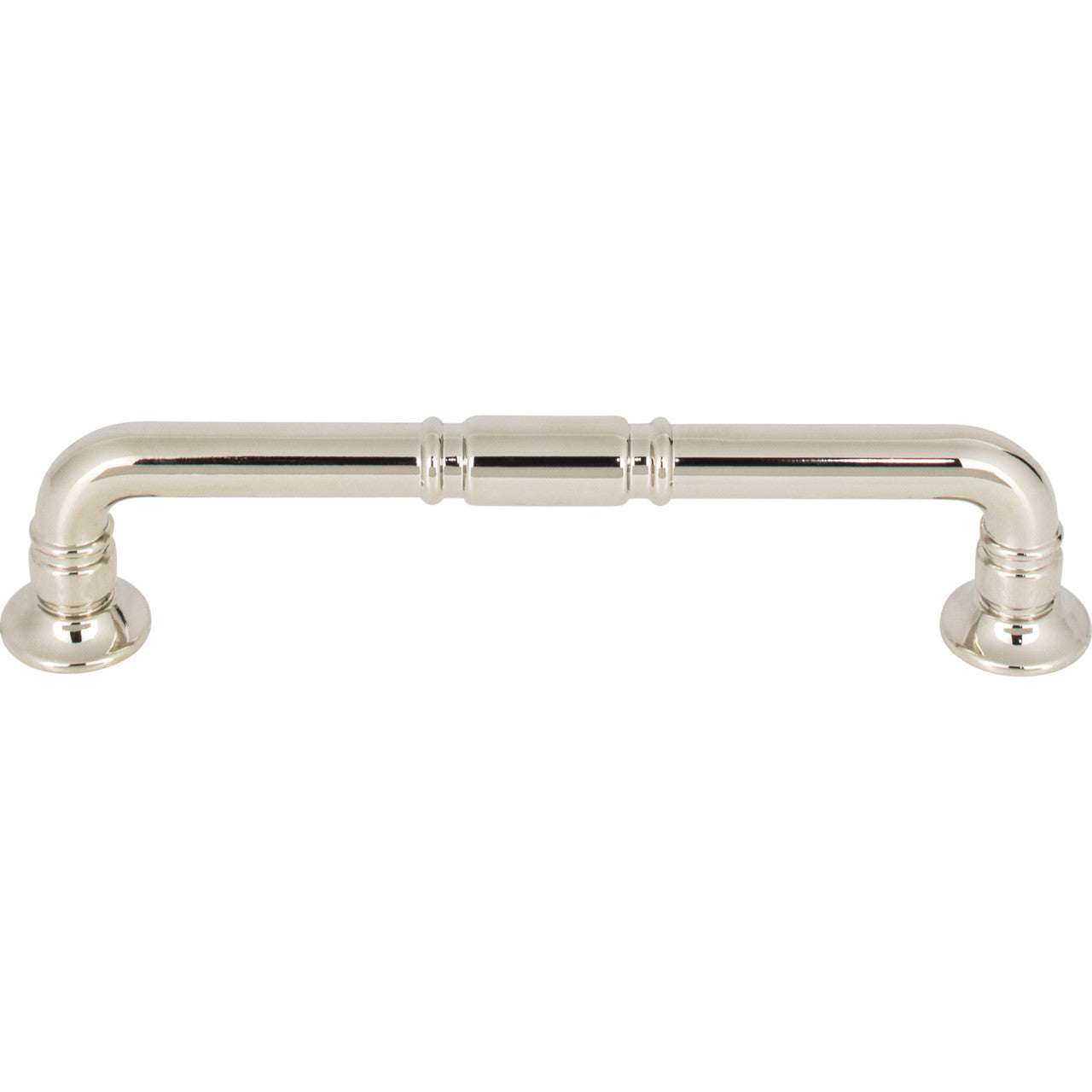 Top Knobs TK1003PN: 5-1/16" cc Kent D-Handle Cabinet Pull - Polished Nickel