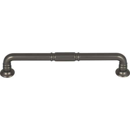 Top Knobs TK1004AG: 6-5/16" cc Kent D-Handle Cabinet Pull - Ash Gray