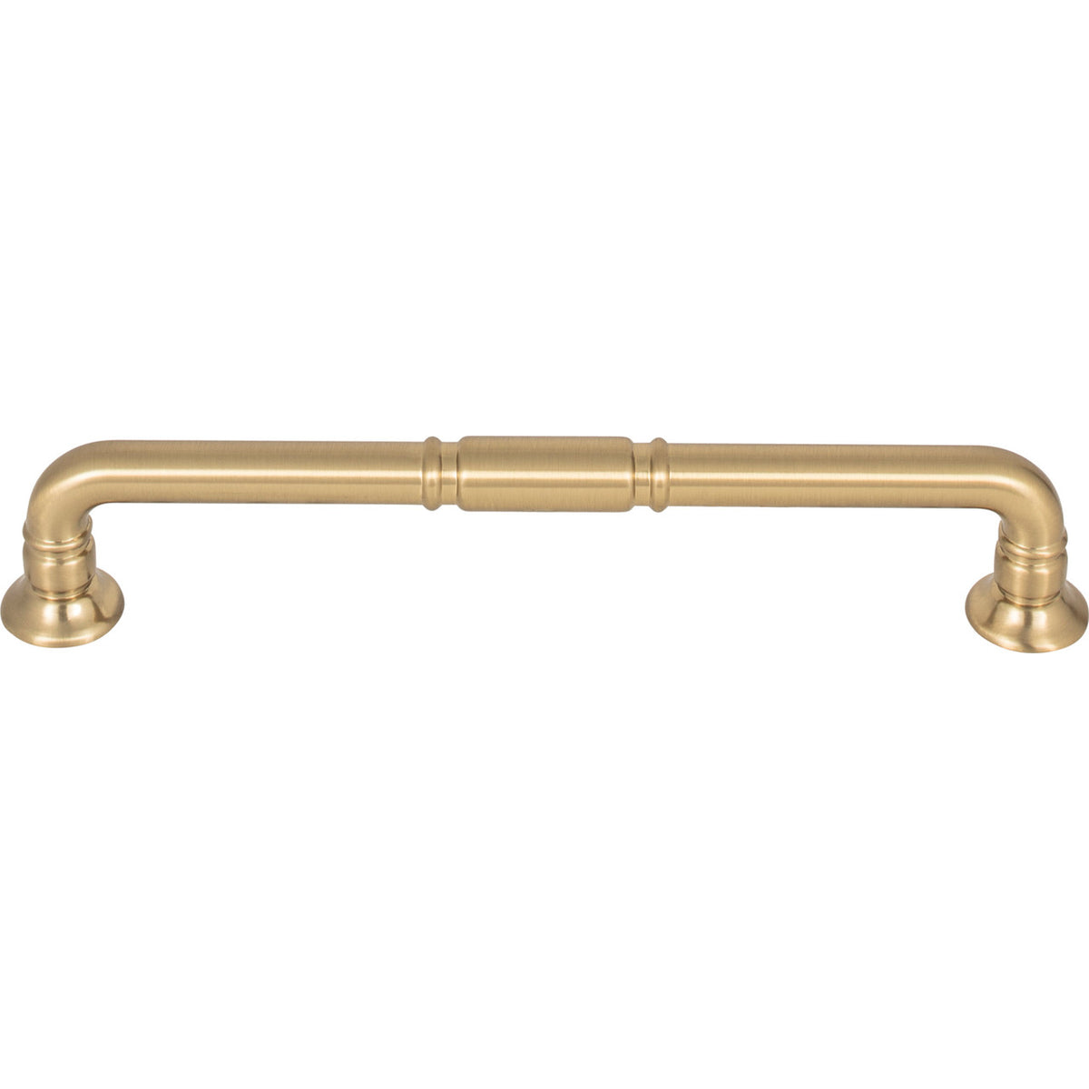 Top Knobs TK1004HB: 6-5/16" cc Kent D-Handle Cabinet Pull - Honey Bronze