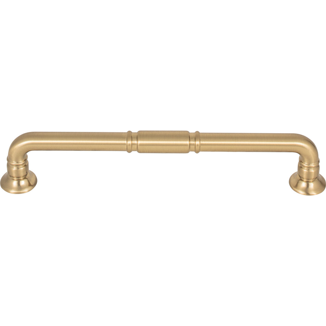 Top Knobs TK1004HB: 6-5/16" cc Kent D-Handle Cabinet Pull - Honey Bronze