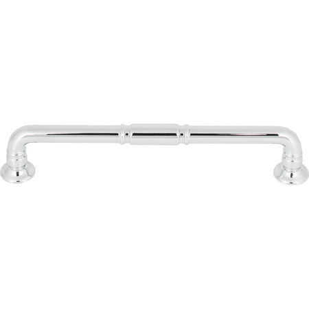Top Knobs TK1004PC: 6-5/16" cc Kent D-Handle Cabinet Pull - Polished Chrome