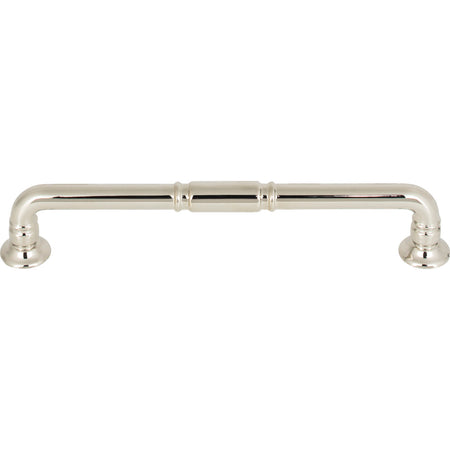Top Knobs TK1004PN: 6-5/16" cc Kent D-Handle Cabinet Pull - Polished Nickel