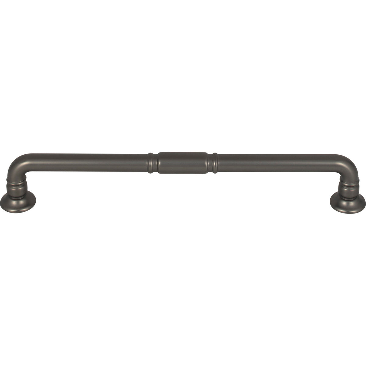 Top Knobs TK1005AG: 7-9/16" cc Kent D-Handle Cabinet Pull - Ash Gray